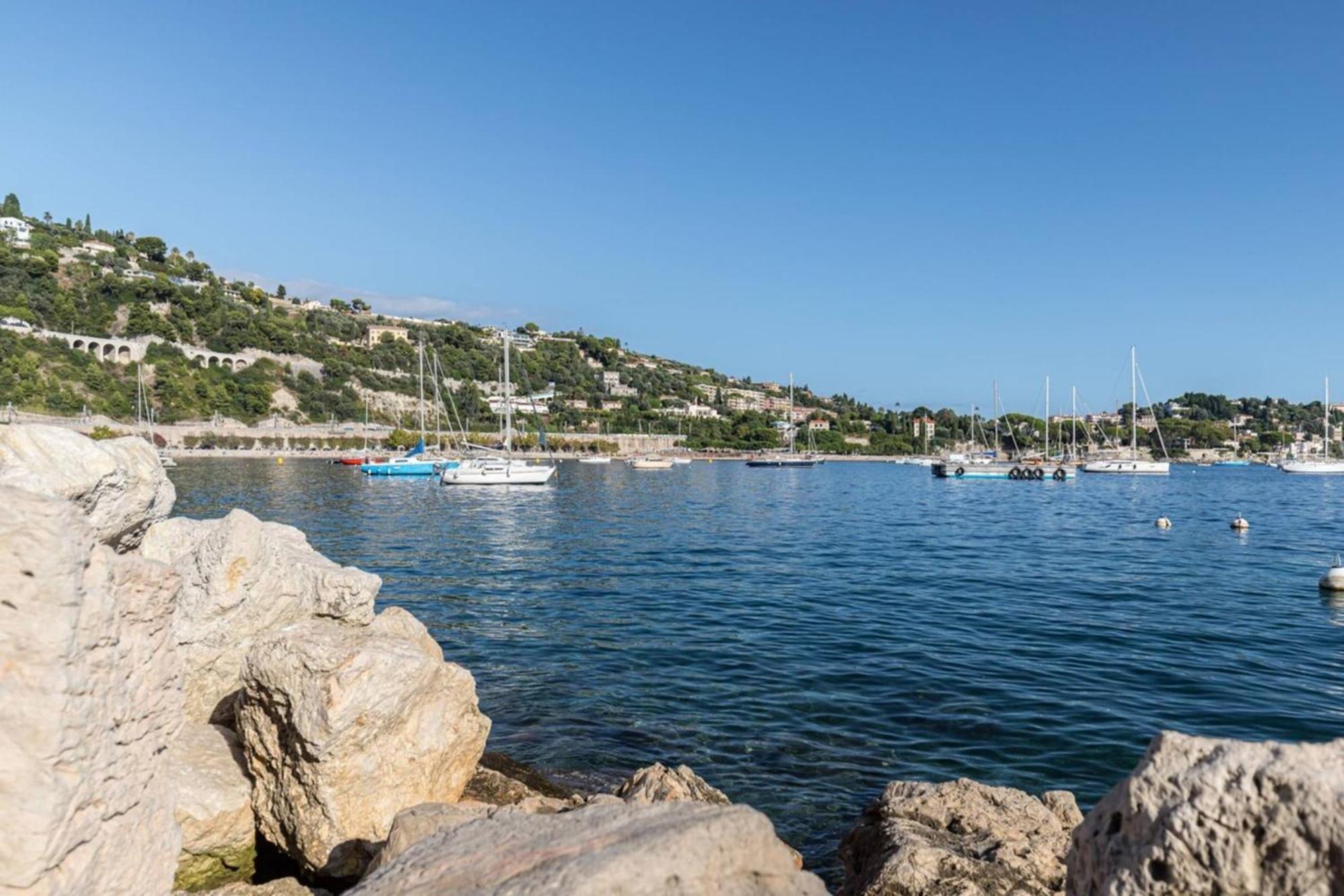 Marinieres - Incredible View Over The Bay Villefranche-sur-Mer Exteriör bild