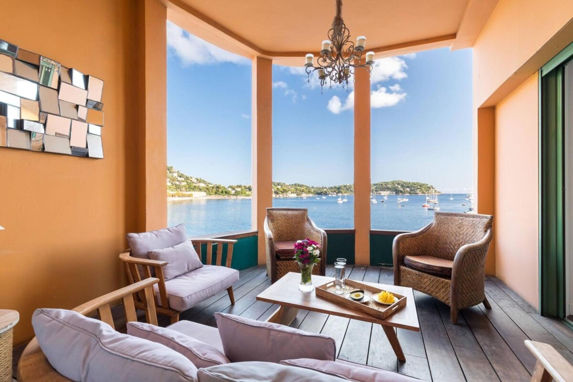 Marinieres - Incredible View Over The Bay Villefranche-sur-Mer Exteriör bild